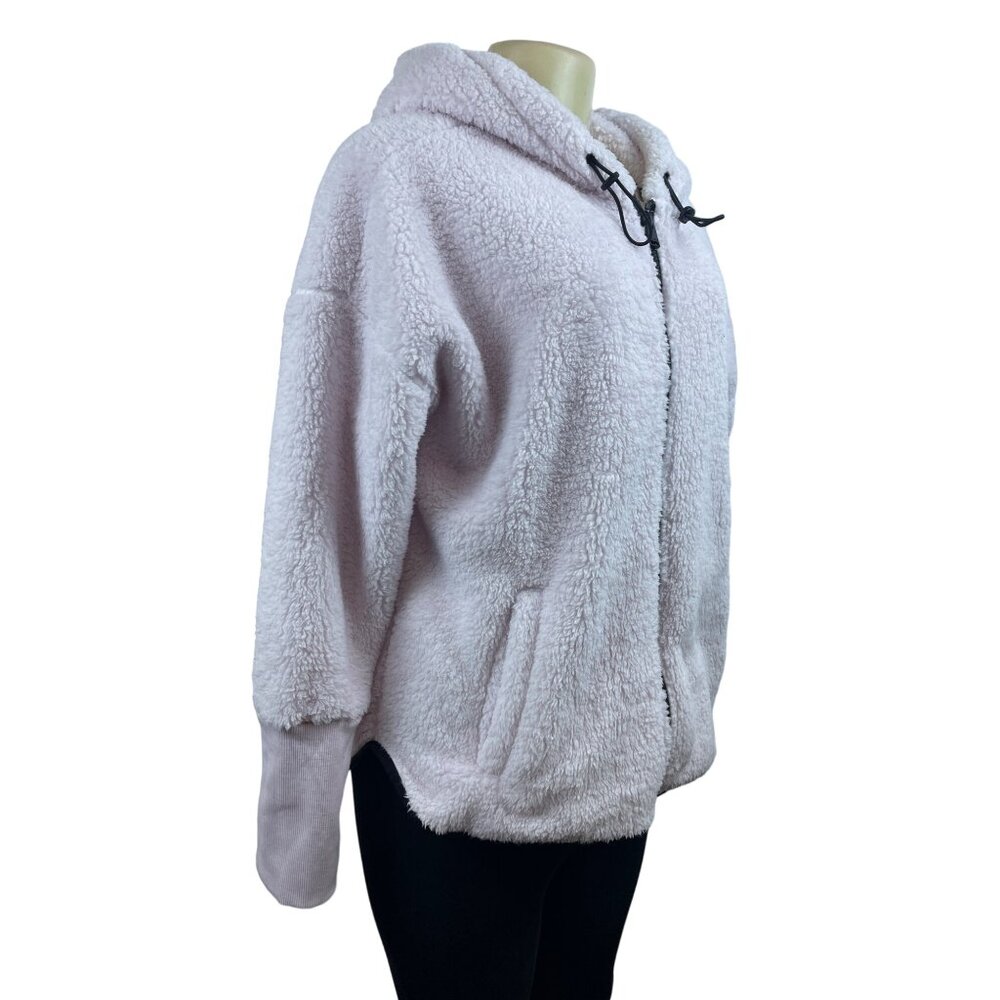 Calvin Klein Performance Light Pink Hoodie Zip Up Long Sleeve Sweater Sz L NWT - Picture 2 of 11